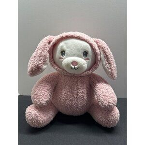 Soft Plush Pink Bunny Stuffed Animal Toy
